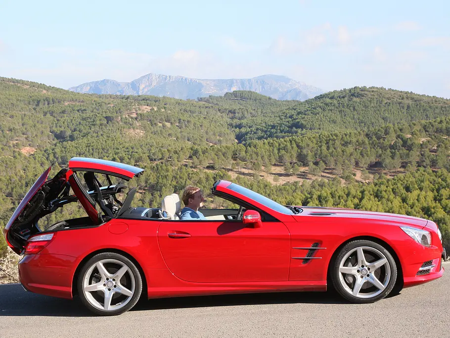 Mercedes SL 500 - Dach