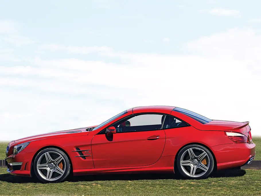 Mercedes SL 63 AMG Bilder technische Daten Markenvergleich Verdeck