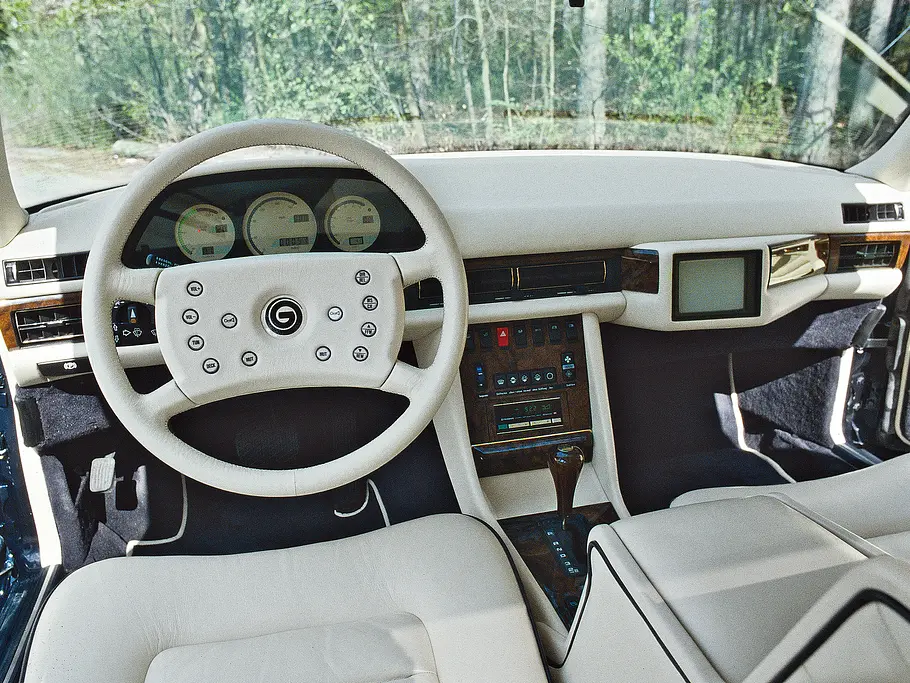 Mercedes Tuner 80er Bilder Vergleich 1001 SEL Gemballa Cockpit