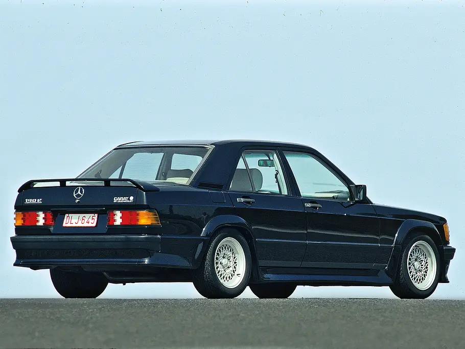 Mercedes Tuner 80er Bilder Vergleich 190 E Carat Duchatelet