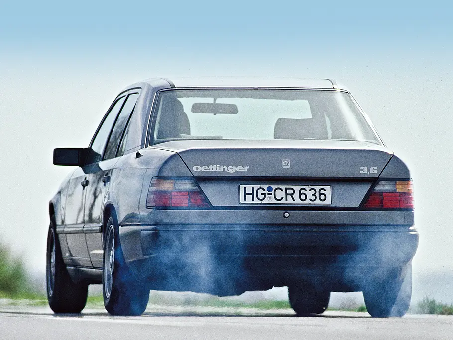 Mercedes Tuner 80er Bilder Vergleich 300 E 3.6 Oettinger