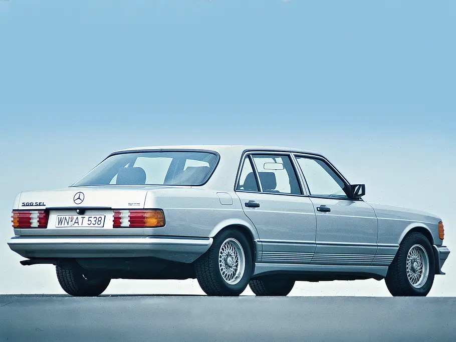 Mercedes Tuner 80er Bilder Vergleich 500 SEL Lorinser