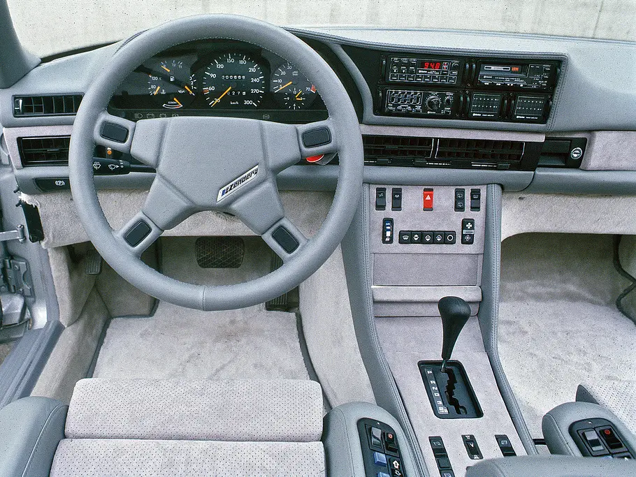 Mercedes Tuner 80er Bilder Vergleich 500 SET Zender Cockpit