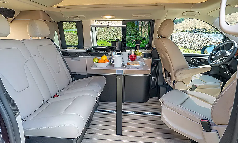 Mercedes Marco Polo Facelift (2024); Innenansicht Wohnraum