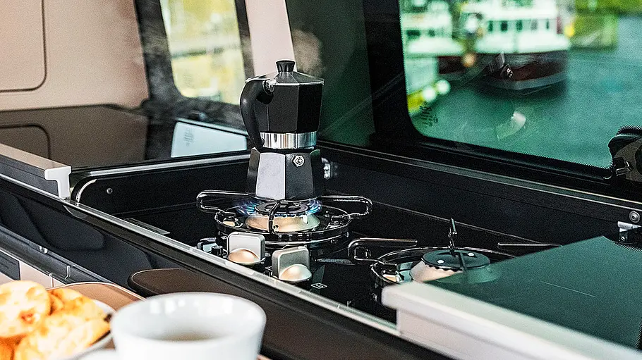 Mercedes Marco Polo Facelift (2024); Innenansicht Küche