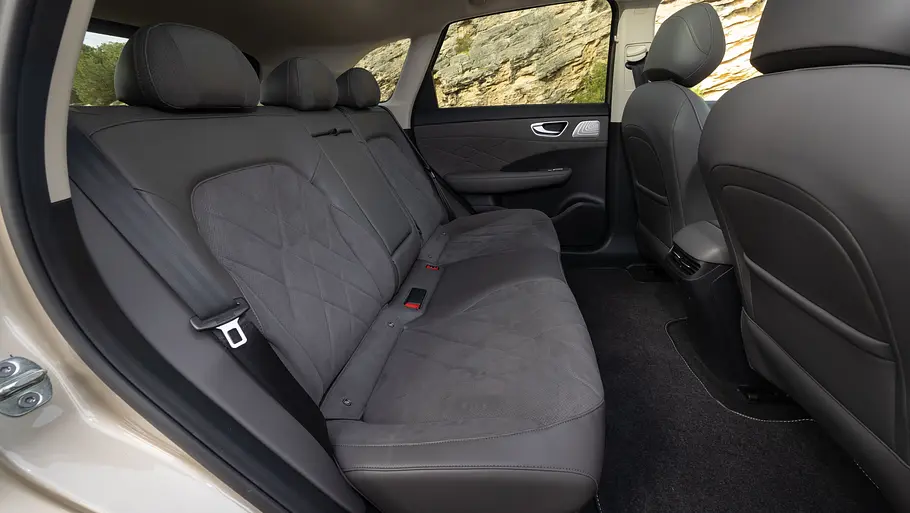 Der Fond des MG S6 EV.