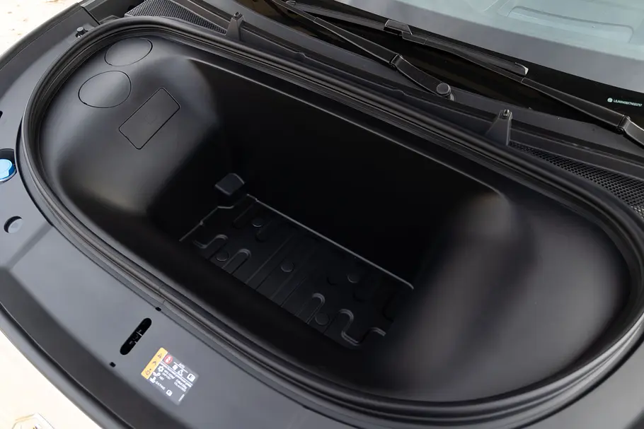 Der Frunk des MG S6 EV.