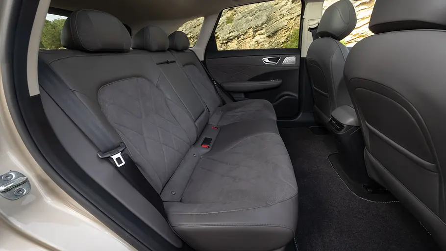 Der Fond des MG S6 EV.