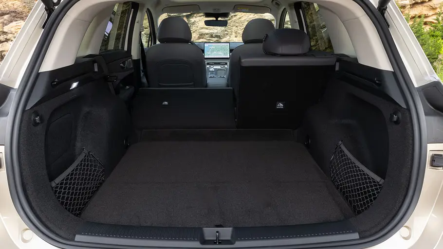 Der Kofferraum des MG S6 EV.