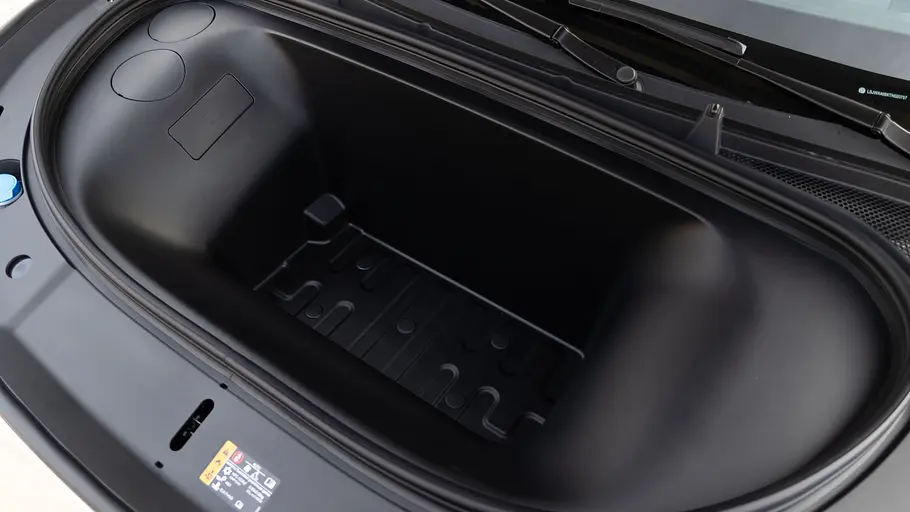 Der Frunk des MG S6 EV.