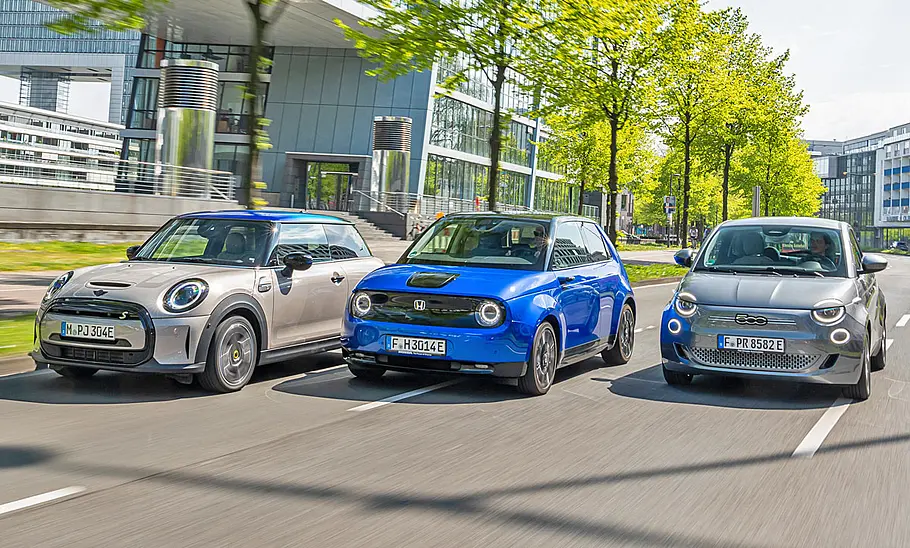 Mini Cooper SE/Honda e Advanced/Fiat 500 Elektro Mini Cooper SE/Honda e Advanced/Fiat 500 Elektro