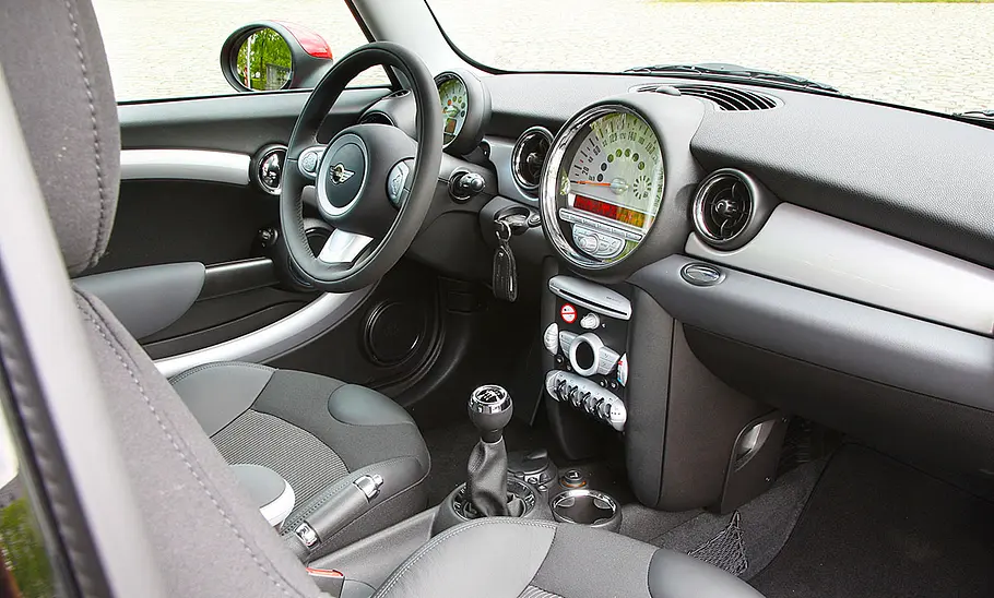 Der Innenraum des Mini One.