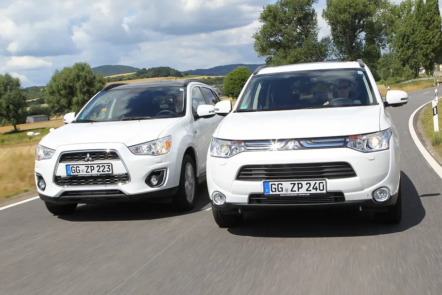 Mitsubishi Outlander 2.2 Di-D Vergleich SUV ASX 1.8 DI-D