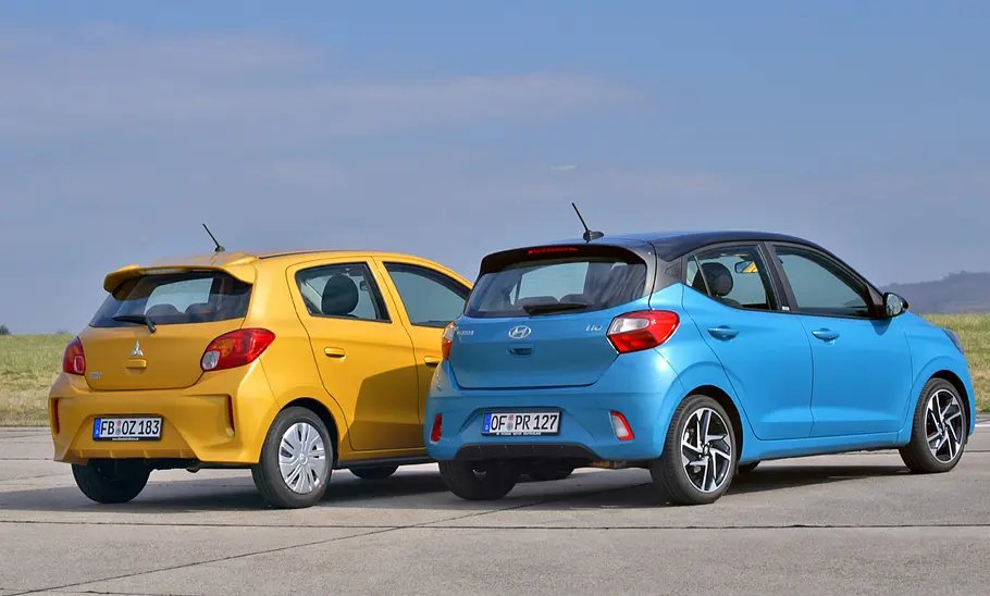 Mitsubishi Space Star 1.0/Hyundai i10 1.0