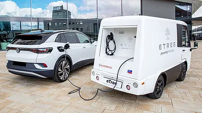 Mobile Ladestation von eTree Mobility - Foto: eTree Mobility