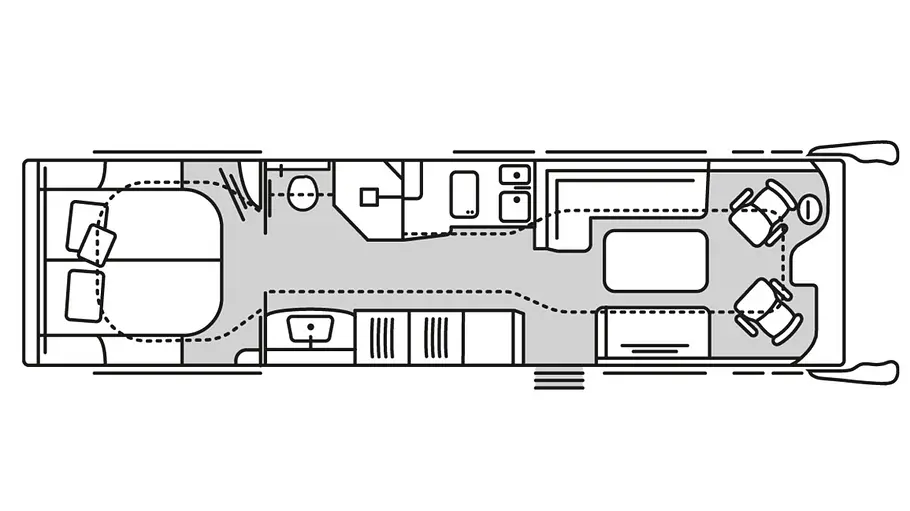 Morelo Empire 110 GSB Morelo Empire 110 GSB (2024) Grundriss