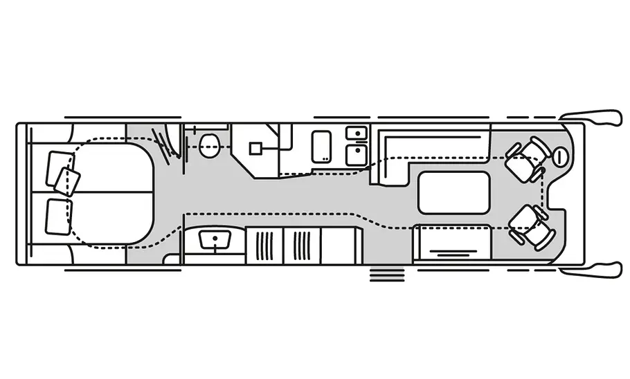 Morelo Empire 110 GSB (2024) Morelo Empire 110 GSB (2024) Grundriss