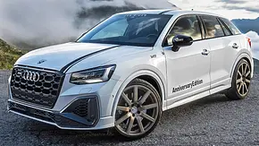 Der Audi SQ2-R von MTM stehend von schräg vorne - Foto: MTM Der Audi SQ2-R von MTM stehend von schräg vorne - Foto: MTM