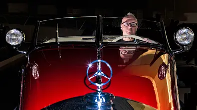 Nachts im Mercedes-Museum - Foto: Daniela Loof