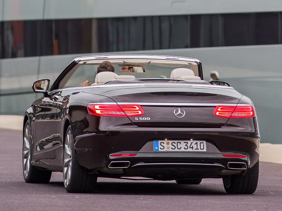 Mercedes S-Klasse Cabrio (2016): Fahrbericht Mercedes S-Klasse Cabrio (2016): Fahrbericht