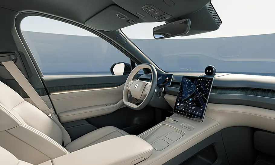 Nio EL8 (2024), Innenaufnahme, Fahrersitz