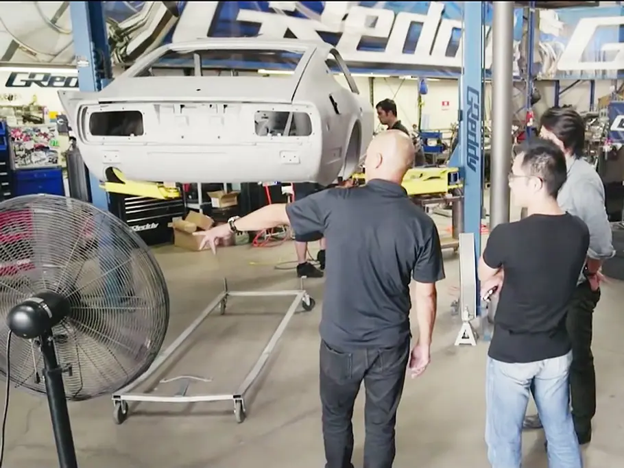 nissan 240z restaurierung sung kang