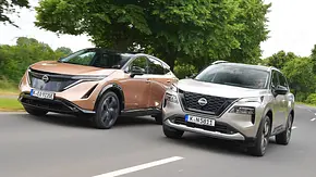 Nissan X-Trail/Nissan Ariya - Foto: Zbigniew Mazar