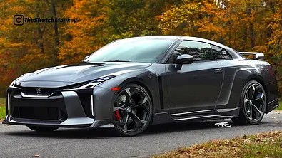 Nissan GT-R (2023) - Foto: Youtube/TheSketchMonkey