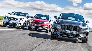Nissan Juke/Opel Crossland X/Ford Puma - Foto: Frank Ratering
