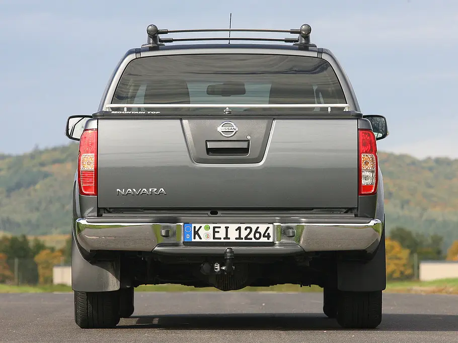 Nissan Navara 2.5 dCi Nissan Navara 2.5 dCi schafft eine große Zuladungsmenge