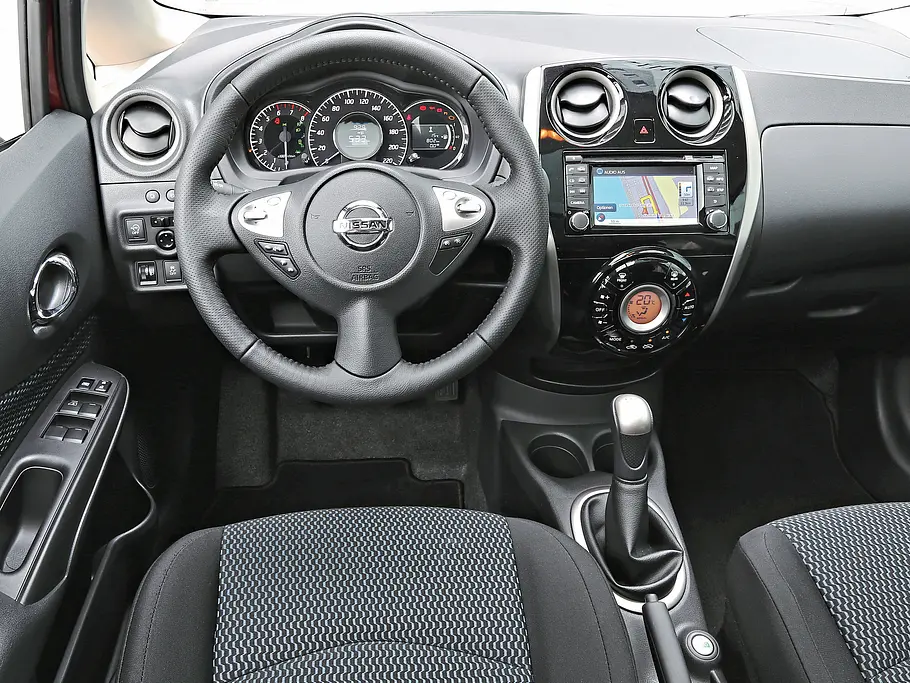 Nissan Note 1.5 dCi Nissan Note 2013 1.5 dCi Bilder Fahrbericht Minivan Cockpit