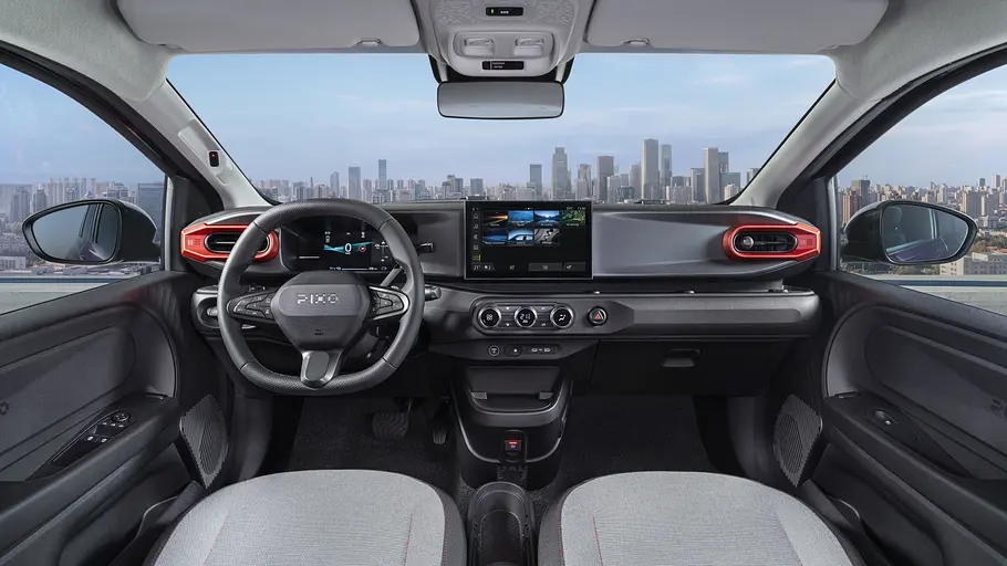 Nissan Pixo Das Cockpit des Nissan Pixo.