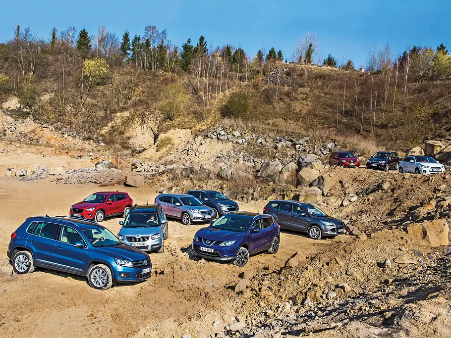 Nissan Qashqai Kompakt-SUV Vergleich Bilder technische Daten