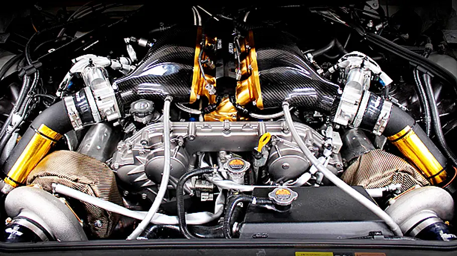 Der Motor des Nissan Qashqai-R von SVM