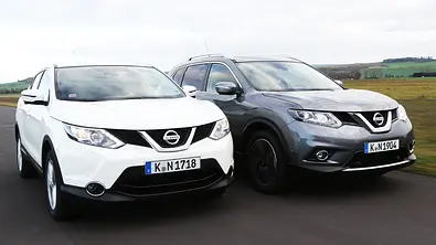nissan qashqai x-trail vergleichstest
