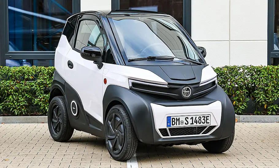 Die Front des Silence S04 Nanocar (2024).