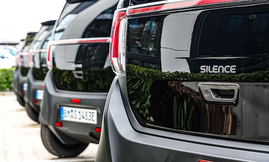 Das Heck des Silence S04 Nanocar (2024).