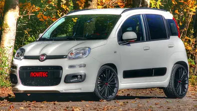 Novitec Fiat Panda 2012 Tuning Felgen Aerodynamik Leistungssteigerung - Foto: Novitec