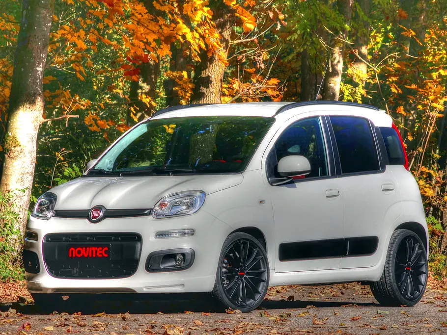 Novitec Fiat Panda 2012 Tuning Felgen Aerodynamik Leistungssteigerung