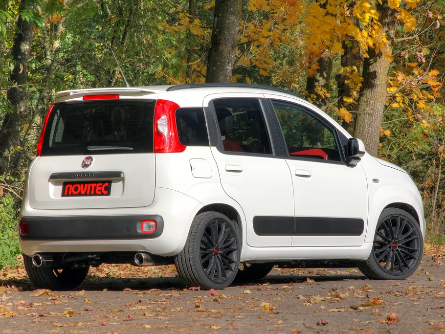 Novitec Fiat Panda 2012 Tuning Felgen Aerodynamik Leistungssteigerung