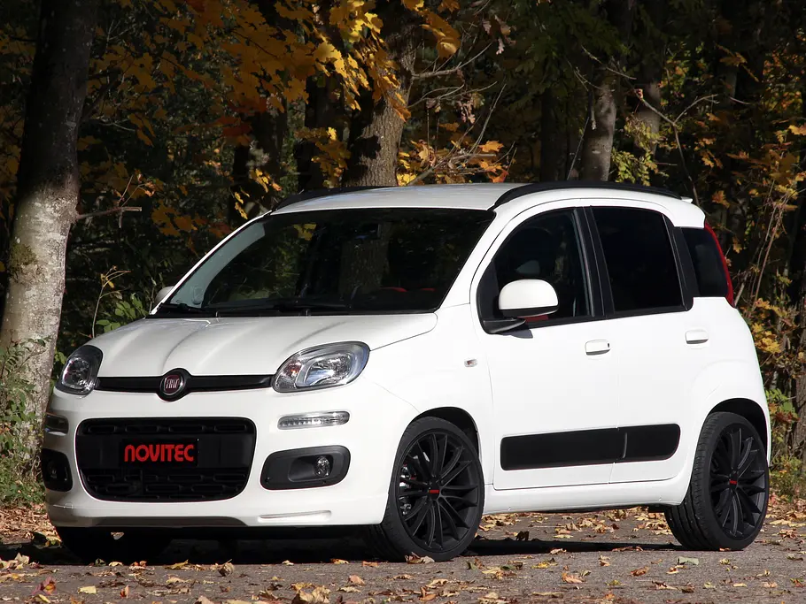 Novitec Fiat Panda 2012 Tuning Felgen Aerodynamik Leistungssteigerung