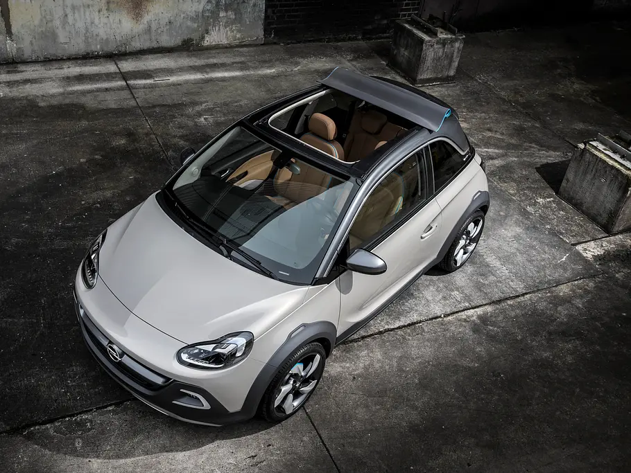 Opel Adam Cabrio (2014) Opel Adam Cabrio 2014 Erlkoenig Neuheiten Faltdach Bilder