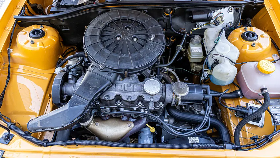 Der Motor des Opel Corsa A