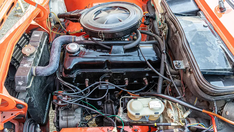 Der Motor des Opel Ascona A