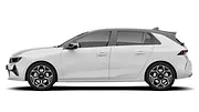 Der Opel Astra, statisch vor weißem Hintergrund abgebildet. - Foto: Carwow
