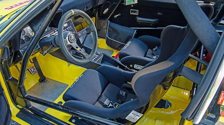 Die Sitze des Irmscher Opel Commodore B GS/E.
