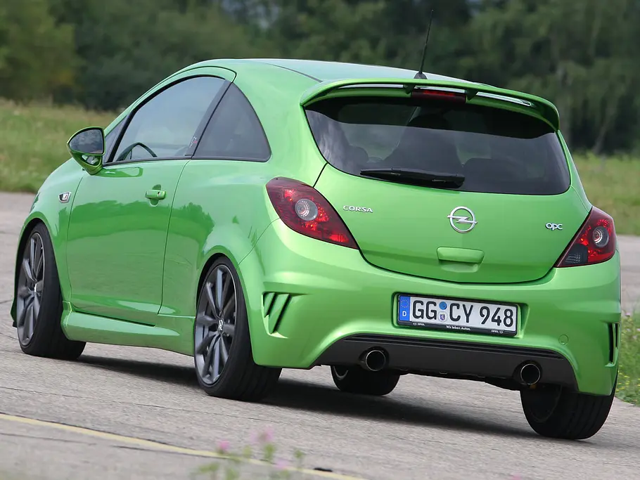Opel Corsa OPC Nürburgring Edition Opel Corsa OPC Nürburgring Edition - Testverbrauch