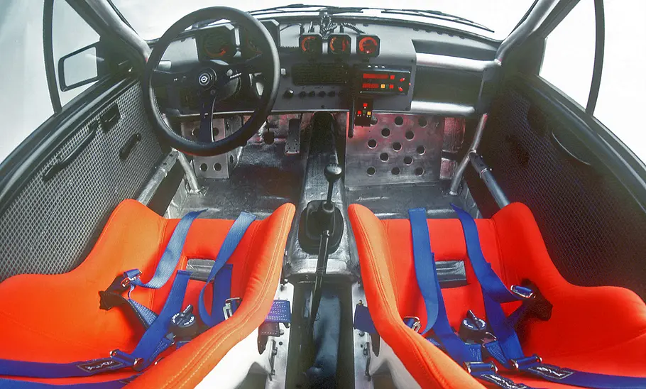 Das Cockpit des Opel Corsa Sprint.