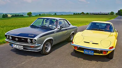 Opel GT/Manta A GT/E: Classic Cars - Foto: AUTO ZEITUNG
