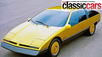 Der Opel GT2 (1975) stehend von schräg vorne. - Foto: AUTO ZEITUNG Archiv